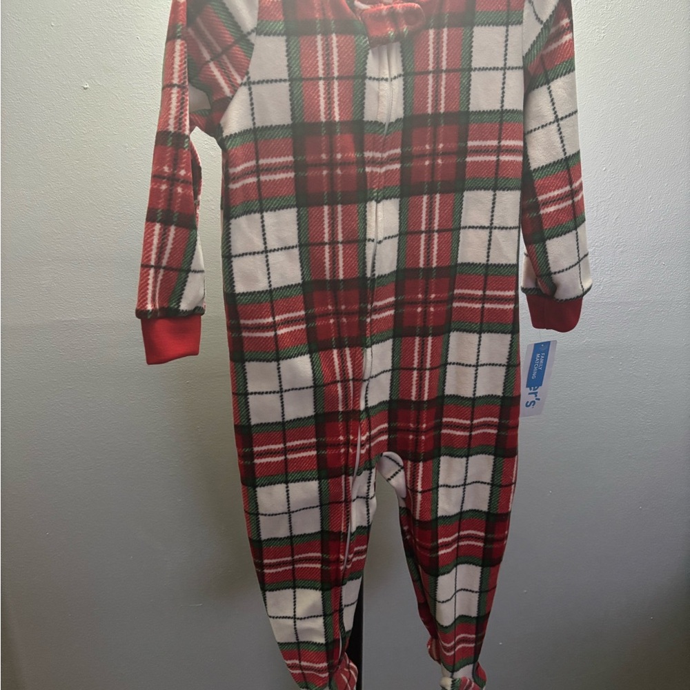 Carter's Cozy Red Plaid Pajamas